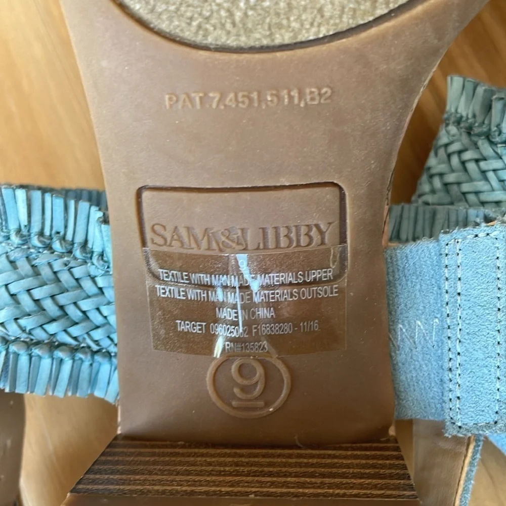 Sam &‎ Libby Fringe Block Heel Sandal